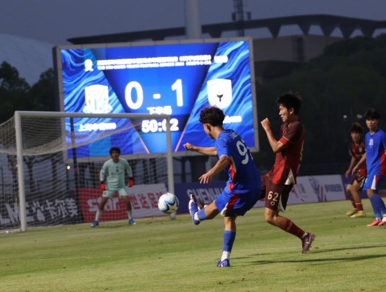 申花U20主场3-1逆转陕西联合,陈金铎头槌赵舒奕张煜连击 申花U20主场3-1逆转陕西联合,陈金铎头槌赵舒奕张煜连击
